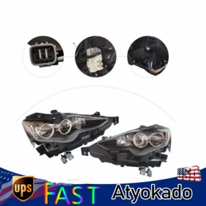 LED Headlights Headlamps For Lexus IS250 IS350 2014 2015 2016 Left + Right Side - Picture 1 of 12