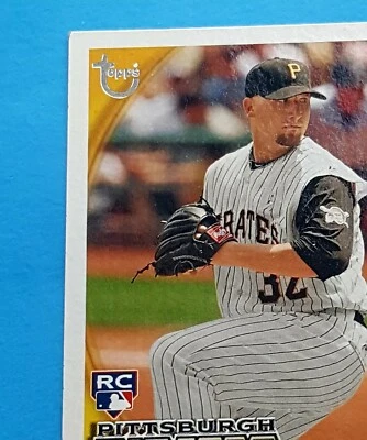BRAD LINCOLN 2010 Topps Update Series Vintage Stock #US-115 ROOKIE CARD PIRATES - Image 1 of 3