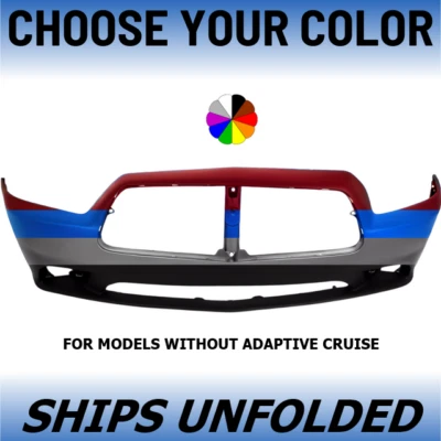 NUEVO Elige tu color parachoques delantero para Dodge Charger 2011-2014 Foto 1 de 4