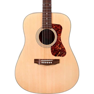 Guild D-240E Flamed Mahogany Dreadnought Acoustic-Electric Guitar Natural - Picture 1 of 8