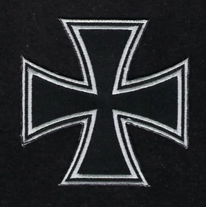 MALTESE IRON CROSS VALOR AWARD HAT PATCH PIN UP GERMAN GIFT - Picture 1 of 12