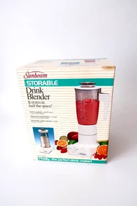 NEW Vintage Retro Storable Drink Blender by SUNBEAM - Picture 1 of 7