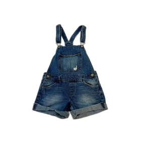 LEVI BRAND NEW Girls Size L Denim Short Overalls - Picture 1 of 3