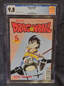 Dragon Ball #5 1st Print CGC 9.8 White Pages Viz Comics 1998 VERY LOW POP!!! - Picture 1 of 2