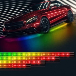 Car LED Lights RGB LED Strip Lights For Car Underbody Weather-resistant - Picture 1 of 8