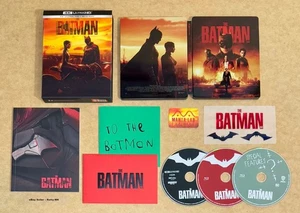 THE BATMAN - MANTA LAB LENTICULAR 4K + BLU RAY STEELBOOK (READ DESCRIPTION) - Picture 1 of 22