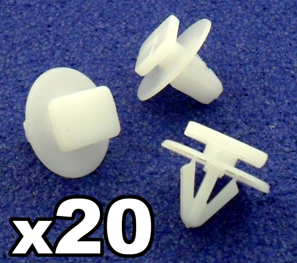 20x Vauxhall Opel Corsa Combo Exterior Wheel Arch Wing and Fender Trim Clips - Image 1 of 1