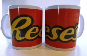 Reese's Coffee Cup Coffee Mug Great Shape Lot of 2 Cups - Picture 1 of 3