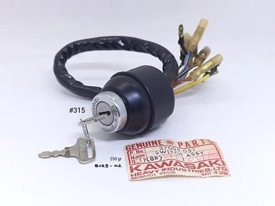 Interruptor de encendido principal Kawasaki G7 G7T G7TA G7S G7SA KH100 NUEVO DE STOCK genuino Foto 1 de 4
