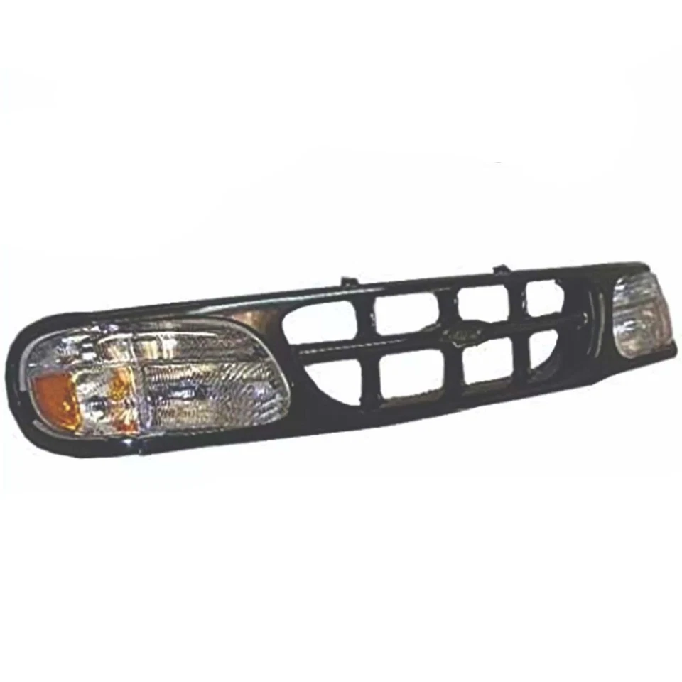 Nueva luz de señal de estacionamiento de rejilla y faros negros para Ford Explorer 1995-2001 5 piezas Foto 1 de 1