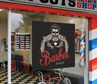 3D Man Hair Cut B1320 Barber Shop Window Stickers Vinyl Wallpaper Wall Murals Am