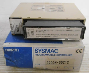 Omron C200H-OD212 Output Unit 24VDC 0.3A/Point 4.8A/Unit **USA Seller** - Picture 1 of 3