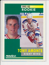 1991-92 Pinnacle #301 TONY AMONTE - RC Rookie Card - New York Rangers