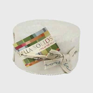 Moda Jelly Rolls - Bella Solids - 2.5" precut strips - Quilting Fabric - Picture 1 of 2