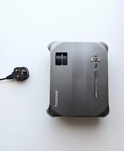 Bomaker S5 LED Projector Home Cinema Gaming Mirror FHD Support 720P Native UK - Picture 1 of 12