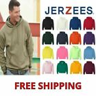 JERZEES Men's Hoodie Fleece Pullover Hooded Sweatshirt 8 oz. Size S-4XL 996 New