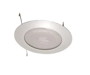 6 Inches Albalite Lens Shower Trim for Recessed Light/Lighting - Picture 1 of 2