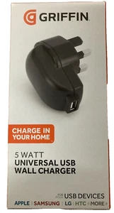 Griffin 5 Watt Universal USB Wall Charger GC41384 - Picture 1 of 1