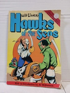 1986 Will Eisner's Hawks of the Sea's Tabwid Size TPB - Kitchen Sink Press Large - Picture 1 of 3