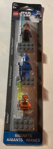 LEGO Star Wars Magnet Set Ahsoka Tano Anakin Senate Commando - Picture 1 of 7