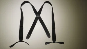 Men's Suspenders - Button-On with Chrome Adjusters, Many Colors, USA Made - Picture 1 of 4