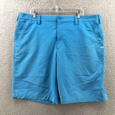 Bermudas Under Armour Para Hombre 42 (Real 42X10) Azul Tiro Medio Informales Bolsillos Foto 1 de 4