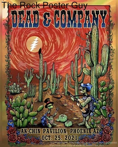Grateful Dead Concert Poster - 12" x 18" Color Poster - Foto 1 di 1
