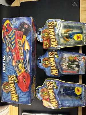 MUMMIES ALIVE KENNER 1998 PHAROAH ARMOR PRESLEY CARNOVAN HOLY GRAIL RARE MOC - Immagine 1 di 4