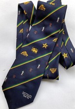 VINTAGE CRICKET AUSTRALIAN TEST SERIES 1995-96 INDIA SRI LANKA MCC NECK TIE