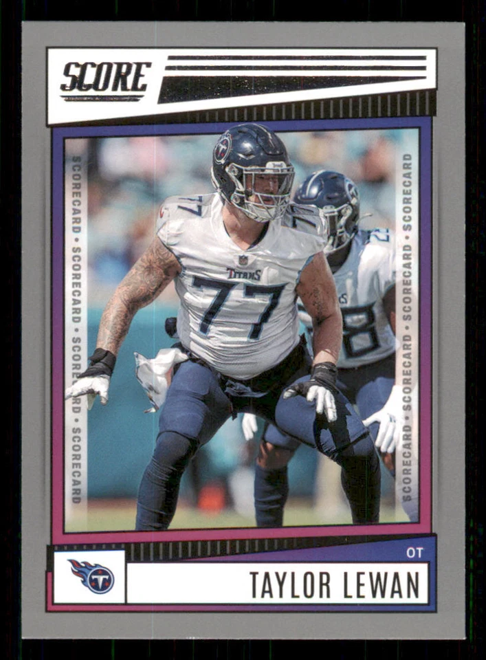 2022 Score Scorecard #29 Taylor Lewan - Image 1 of 2