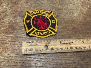Middleburg Heights Ohio Fire Department Vintage Patch - Picture 1 of 1