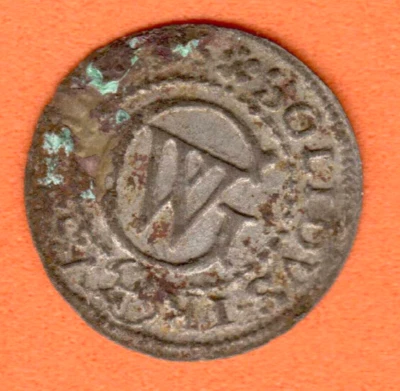 Prussia Schilling 1633 Konigsberg Kaliningrad Germany  Russia Solidus 3734 - Image 1 of 2