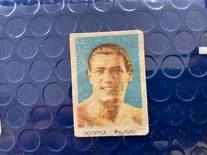 FIGURINA ANNI 40 PUGILATO MUSINA - Foto 1 di 2
