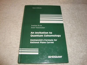 An Invitation to Quantum Cohomology Kontsevich's Formula for Rational Plane Curv - Foto 1 di 3