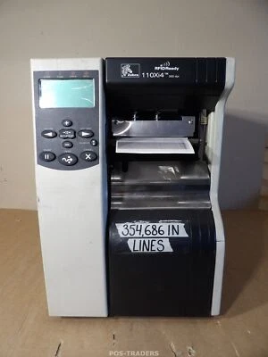 Zebra 110 Xi4 stampante termica per etichette con codici a barre LAN parallel... - Immagine 1 di 4