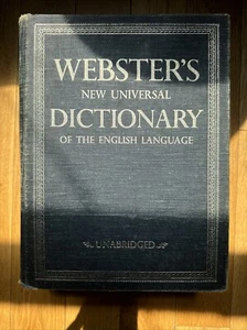 Webster New Universal Dictionary of the English Language UNABRIDGED 1977 - Bild 1 von 15