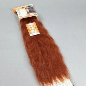 "16"" Super Bulk #350 Cobre Húmedo N Ondulado Micro Trenzado Mezcla Humano Cabello" - Imagen 1 de 6