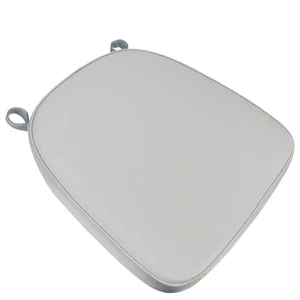Silver 2.0" Thick Chiavari Chair Cushion by Chivari - Picture 1 of 7