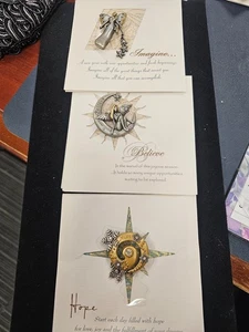 Patricia Darling Dash set of 3 signed brooches new on card - Picture 1 of 5