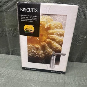 Marcato Cookie Press Made In Italy Stainless Steel New In Box - Picture 1 of 10
