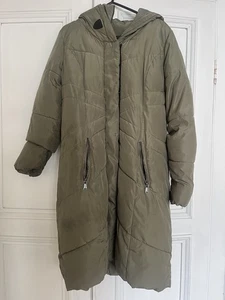Khaki Puffer Jacket - Picture 1 of 3