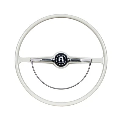 Volante United Pacific 110717 15,75" diámetro rueda, gris, 2 radios Foto 1 de 4