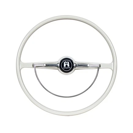 Volante United Pacific 110717 15,75" diámetro rueda, gris, 2 radios Foto 1 de 4