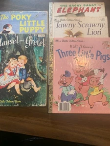 Little Golden Books Lot of 5 - Imagen 1 de 8