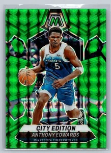 2023-24 Panini Mosaic City Edition Anthony Edwards #273 Green Mosaic Prizm - Picture 1 of 2