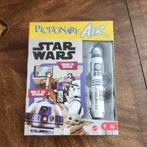 Mattel Boardgame Pictionary Air - Star Wars Box New - Picture 1 of 2