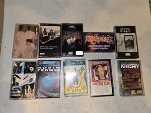 10 Vintage 80's/90's Rock Cassette Tapes,Zeppelin,Limp Bizkit Promo Significant - Picture 1 of 1
