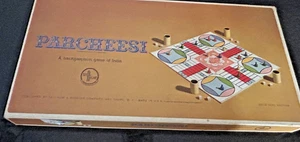 Vintage Parcheesi Gold Seal Edition Selchow & Righter Complete in Box - Picture 1 of 13