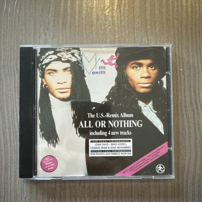All Or Nothing Us Remix Album von Milli Vanilli | CD | Zustand sehr gut/ B24 - Bild 1 von 3