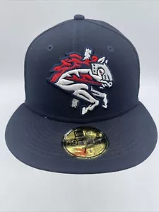 New Era Red Binghamton Rumble Ponies Authentic Collection All-Star Game Sz 7 1/8 - Picture 1 of 6